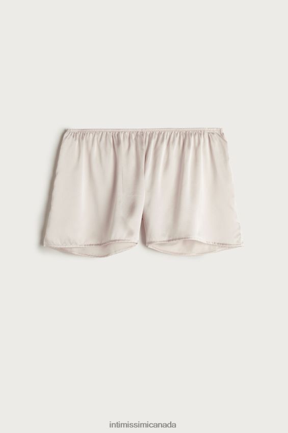 Apparel CA Intimissimi Women Smooth Silk-Satin Shorts 2280-Pink Silk DD6R6T1675