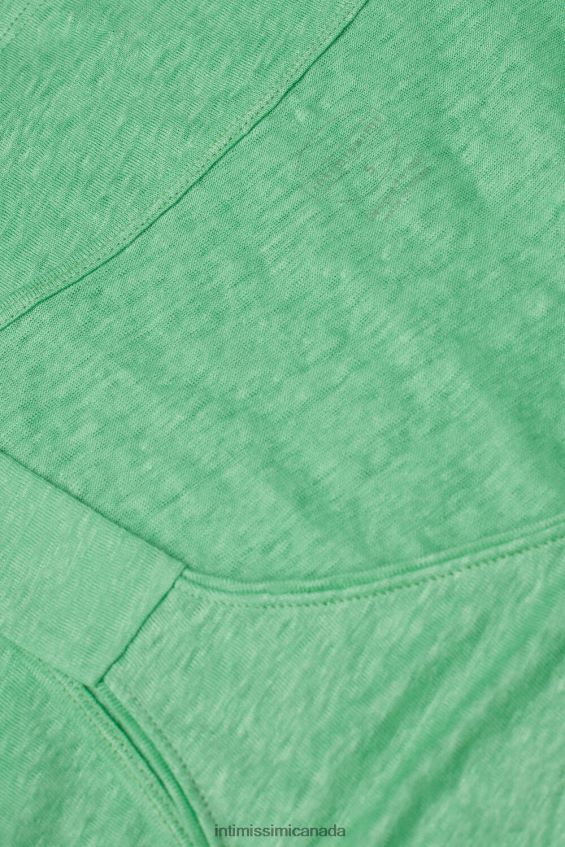 Apparel CA Intimissimi Women Linen Camisole 218J-Apple Mint DD6R6T1307