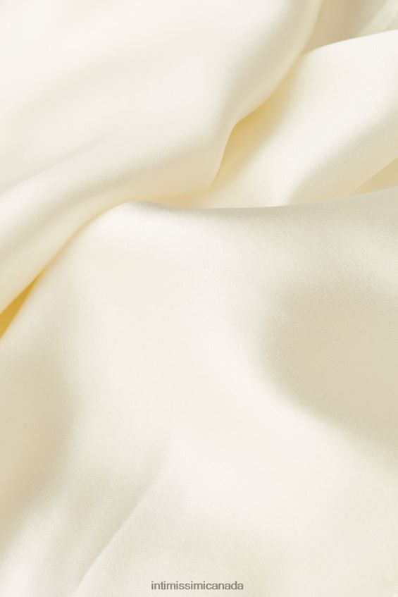 Apparel CA Intimissimi Women Short Silk Camisole 2127-Powder White DD6R6T1319