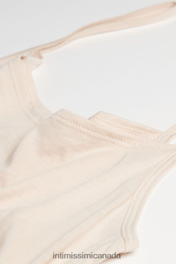 Apparel CA Intimissimi Women Ultrafresh Supima Cotton Vest Top 2280-Pink Silk DD6R6T1457